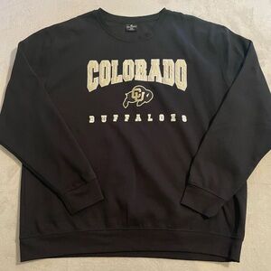 Colosseum University of Colorado Buffaloes Crewneck Sweatshirt Mens XXL